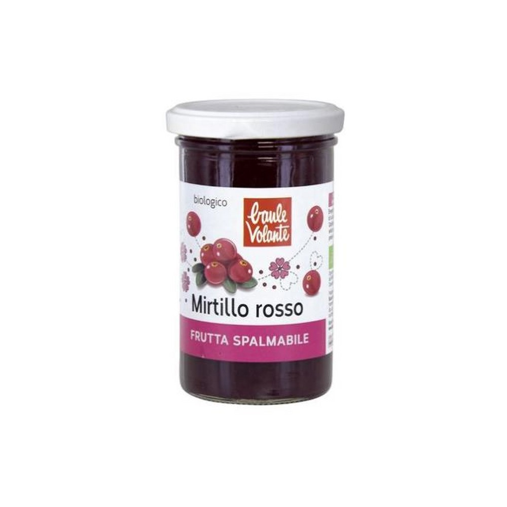 Frutta spalmabile mirtilli rossi 280gr