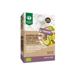 Avena bowl porridge s/z glutine  con semi 400g probios