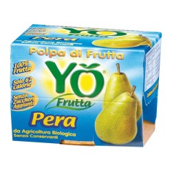 Polpa di pera 2x100gr yo frutta