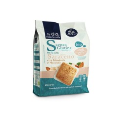 Rusticotti di grano saraceno S/G mandorle e nocciole 250gr SLS