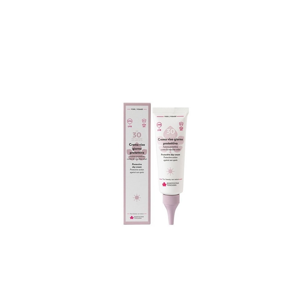 Crema viso giorno protettiva SPF30 50 ml  BIOFFICINA TOSCANA