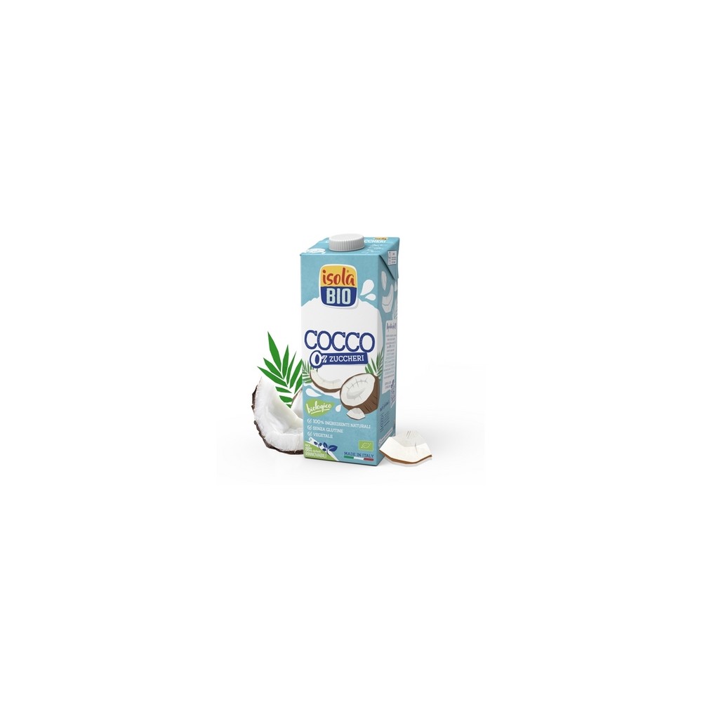 Bevanda di cocco zero zuccheri 1lt isola bio