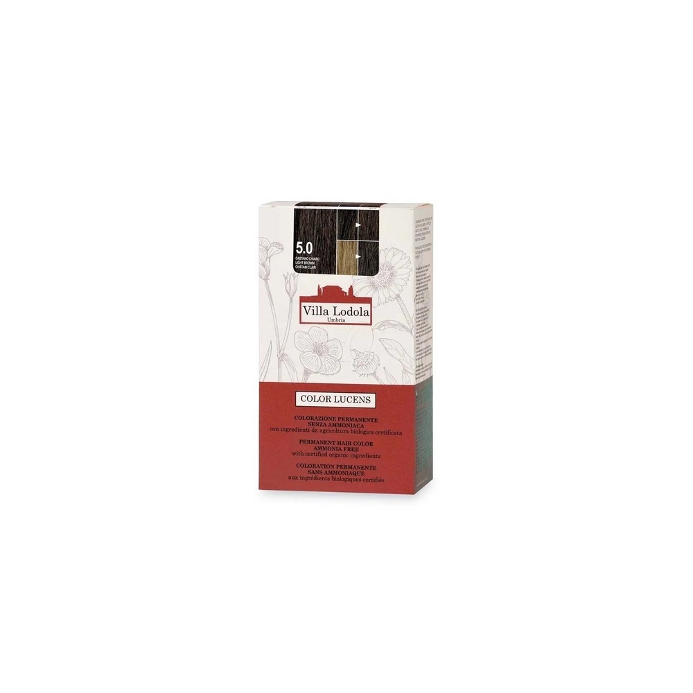 Tinta color lucens 5.0 castano chiaro