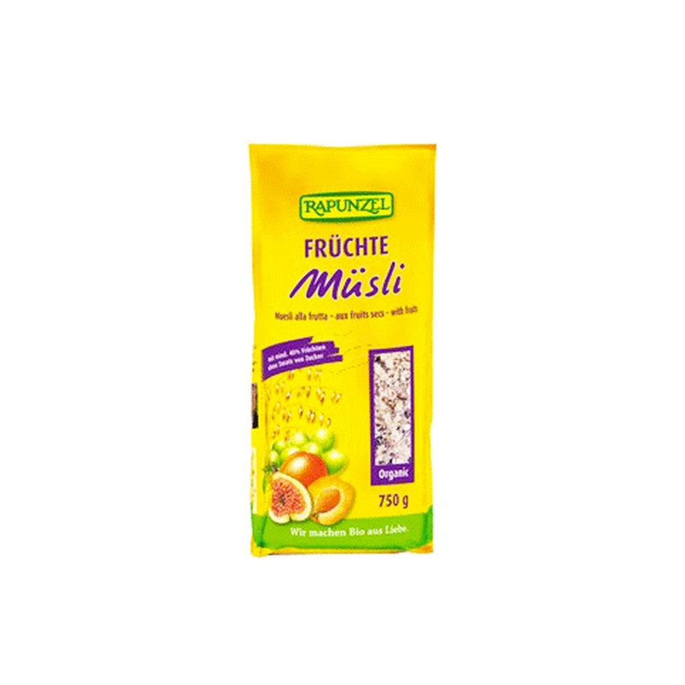 Muesli alla frutta 750 gr rapunzel