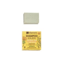 Shampoo solido purezza - purificante e anti-forfora (50 g) la