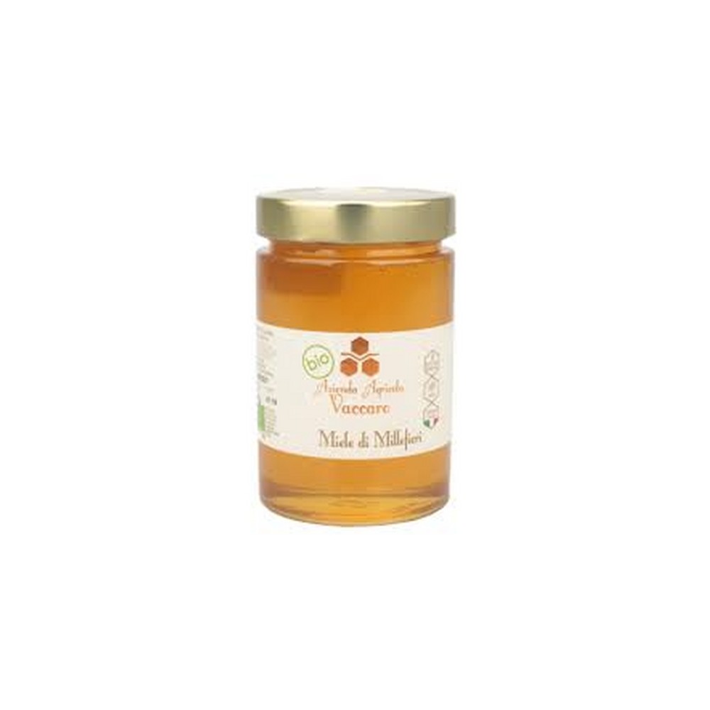 Miele biologico millefiori 500gr vaccaro