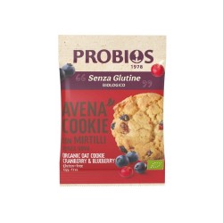 Avena cookie ai mirtilli senza glutine Probios