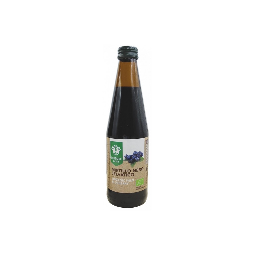 Succo di mirtillo nero puro 330ml probios