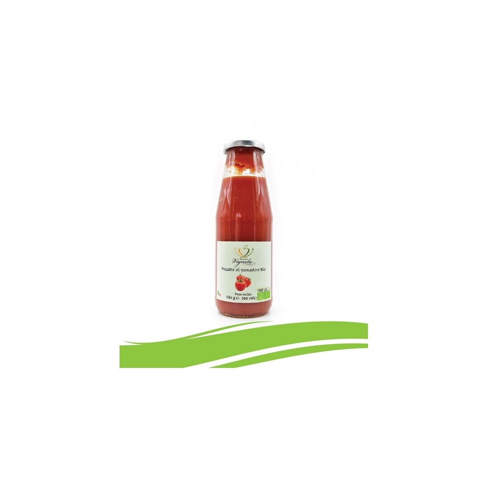 Passata di pomodoro bio 700gr b. vignola