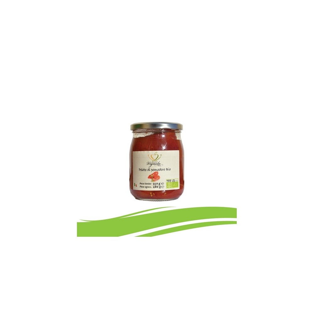 Pelato di pomodoro bio 480 gr biologica vignola