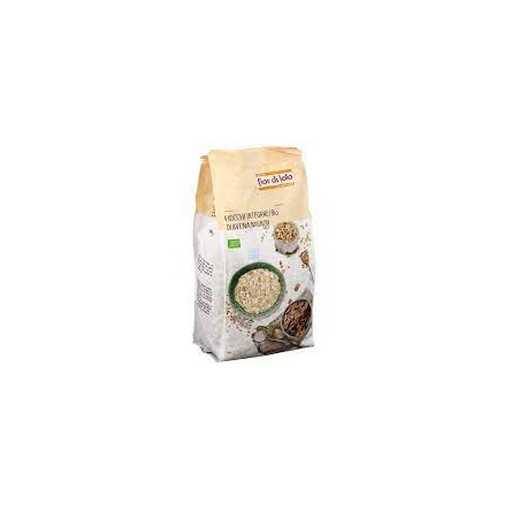 Fiocchi d'avena integrali bio mignon 500gr fior di loto